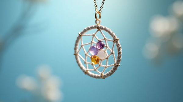 Craft charming dream catcher jewelry for positive vibes